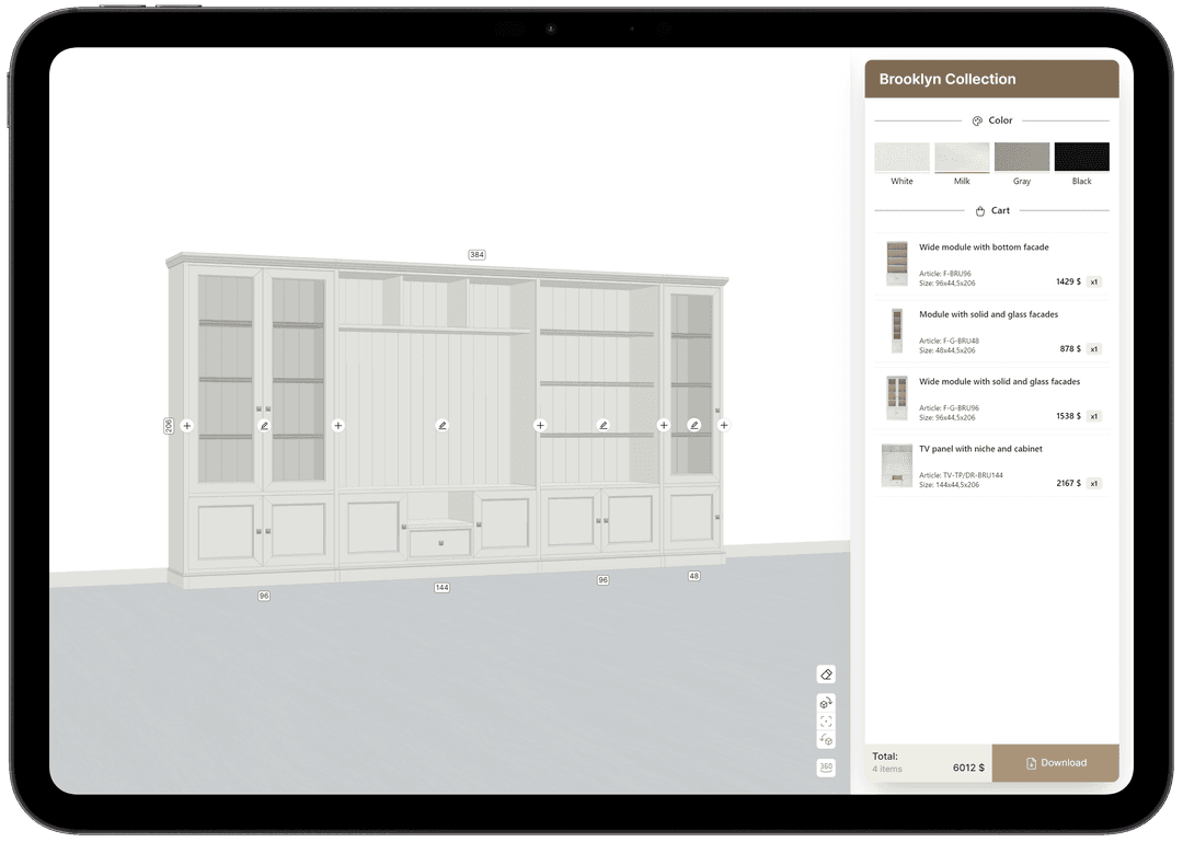 Modular Furniture Configurator